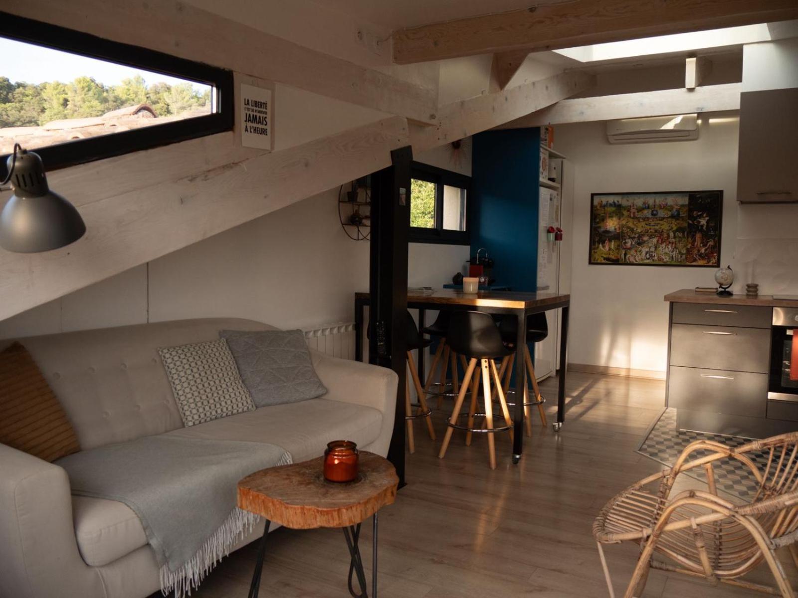 Appartement Sur Les Toits, Tres Jolie Vue Provence Gréoux-les-Bains Екстериор снимка