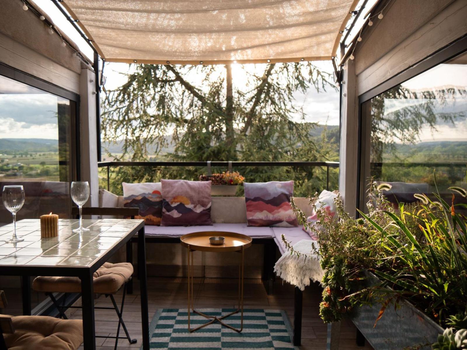 Appartement Sur Les Toits, Tres Jolie Vue Provence Gréoux-les-Bains Екстериор снимка